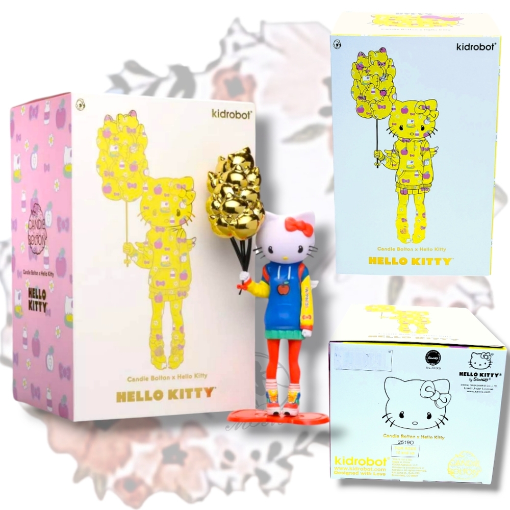 Hello Kitty by Candie Boltob Kid Robot 20" collectable Figurine NIMB NWT